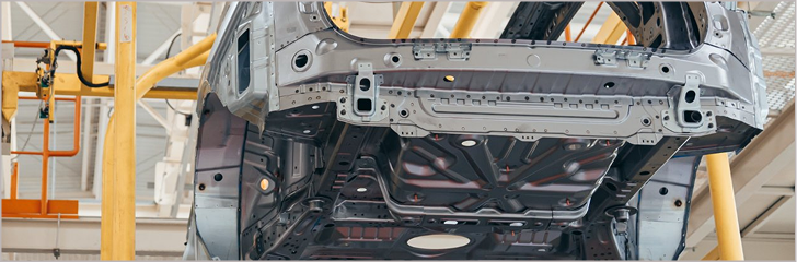E-coat electrophoretic coating application